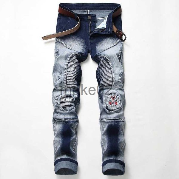 men's jeans el barco pleated hip hop cotton blue jeans men autumn ripped hole streetwear slim denim pants soft vintage fashion male tro
men's jeans el barco pleated hip hop cotton blue jeans men autumn ripped hole streetwear slim denim pants soft vintage fashion male tro