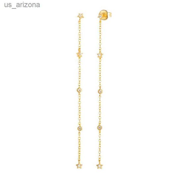 canner geometric line earrings for women 925 silver star tassel long chain hanging drop earing 2023 trendy fine jewelry kolczyki l230620, Golden;silver
canner geometric line earrings for women 925 silver star tassel long chain hanging drop earing 2023 trendy fine jewelry kolczyki l230620, Golden;silver