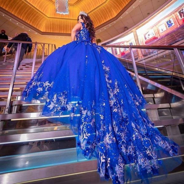 navy blue off the shoulder quinceanera dresses ball gown sleeveless floral appliques lace handmade 3dflowers sweet 15 party wear, Blue;red
navy blue off the shoulder quinceanera dresses ball gown sleeveless floral appliques lace handmade 3dflowers sweet 15 party wear, Blue;red