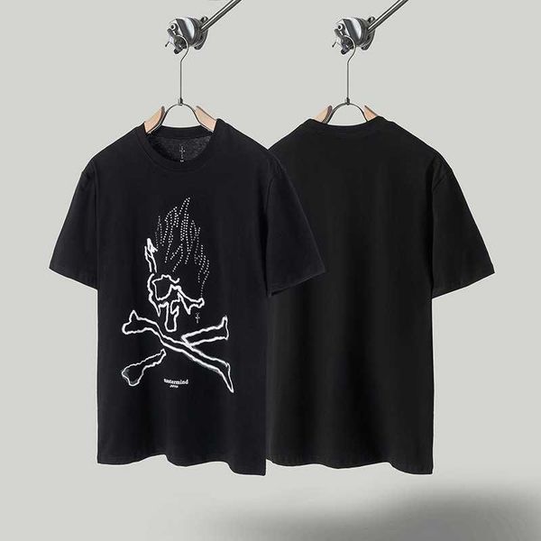 designertravis scott style co branded mmj skull diamond print t-shirt short sleeve round neck loose high street couple summer, White;black
designertravis scott style co branded mmj skull diamond print t-shirt short sleeve round neck loose high street couple summer, White;black