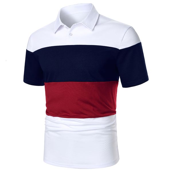 mens polos men short sleeve polo shirt threecolor splicing design arrivals urban business casual streetwear fashion lapel 230710, White;black
mens polos men short sleeve polo shirt threecolor splicing design arrivals urban business casual streetwear fashion lapel 230710, White;black