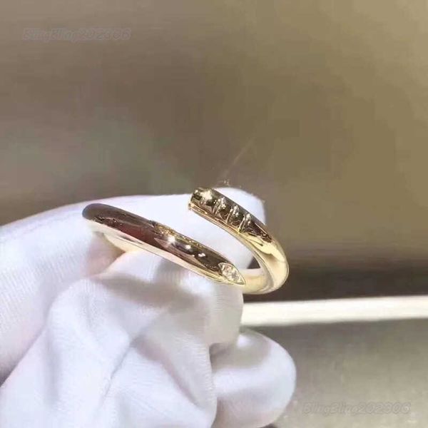 designer love ring luxury jewelry nail rings for women men gold-plated process fashion accessories never fade, Silver
designer love ring luxury jewelry nail rings for women men gold-plated process fashion accessories never fade, Silver
