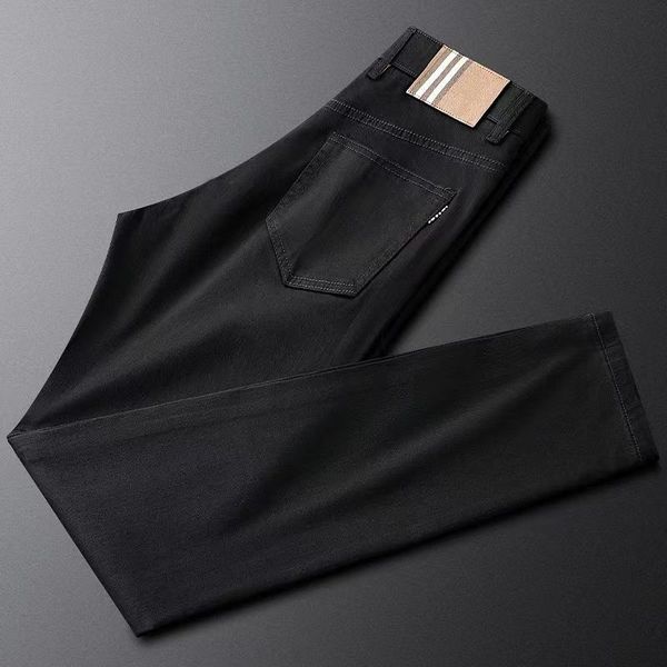 designer luxury men's business print jeans simple slim letter high street stretch jeans straight leg casual pants, Blue
designer luxury men's business print jeans simple slim letter high street stretch jeans straight leg casual pants, Blue