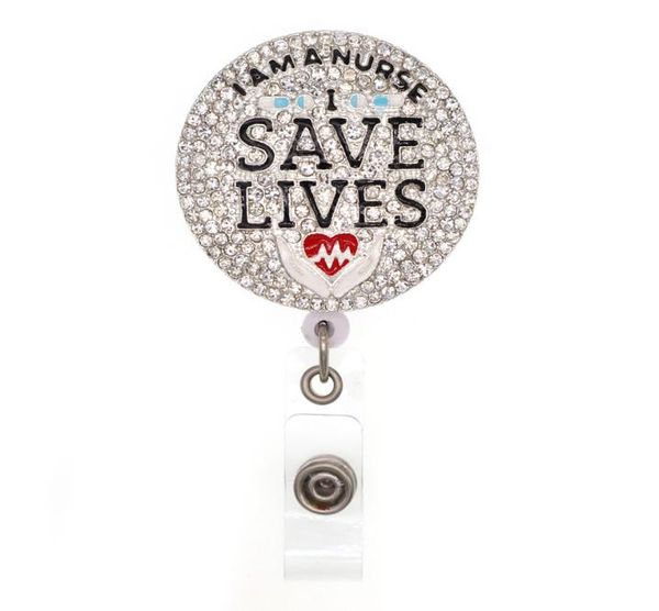10pcslot crystal save lives i am a nurse enamel retractable badge holder5455718, Gray
10pcslot crystal save lives i am a nurse enamel retractable badge holder5455718, Gray