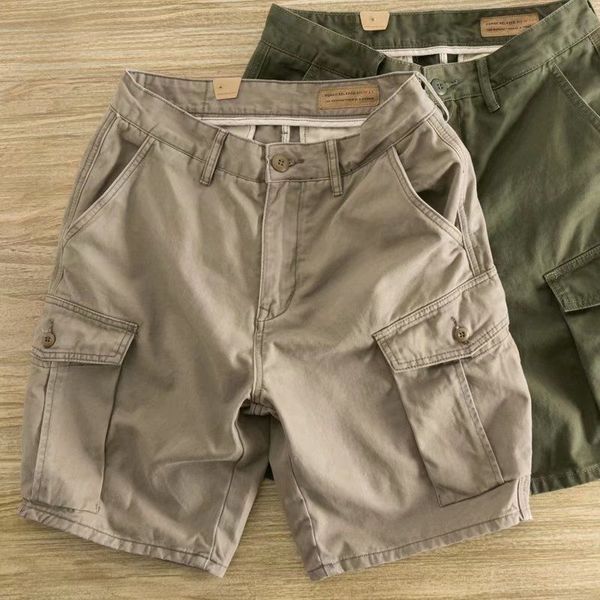 men s shorts cargo pants for men clothing high street vintage multi pocket casual straight sweatpants mens 230707, White;black
men s shorts cargo pants for men clothing high street vintage multi pocket casual straight sweatpants mens 230707, White;black