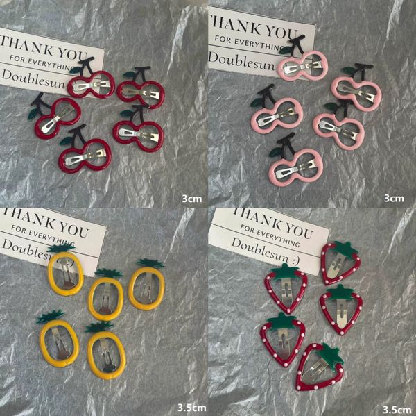 selling teenage girls cute fruit drip oil hair clips strawberry pineapple bangs clip side clip ladies children hair accessories
selling teenage girls cute fruit drip oil hair clips strawberry pineapple bangs clip side clip ladies children hair accessories
