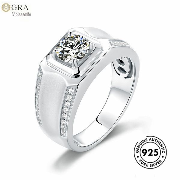 new molds gra 1ct 2ct 3ct mossanite men ring silver 925 fashion jewelry ready for ship, Slivery;golden
new molds gra 1ct 2ct 3ct mossanite men ring silver 925 fashion jewelry ready for ship, Slivery;golden