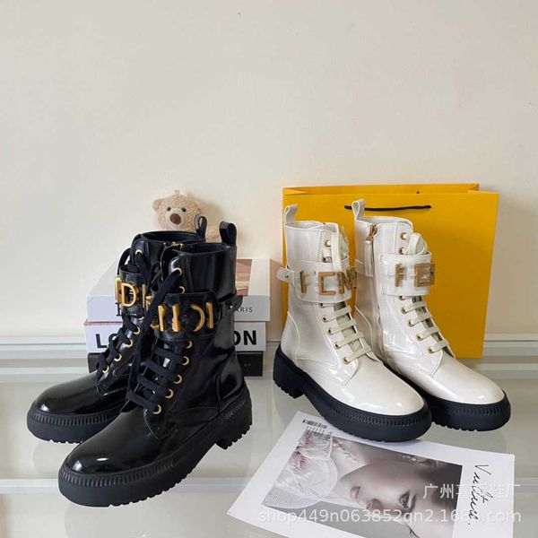 f walking show martin boots new autumn and winter 2023s fashion debut metal letter label accessories women's shoes and women's boo, Black
f walking show martin boots new autumn and winter 2023s fashion debut metal letter label accessories women's shoes and women's boo, Black