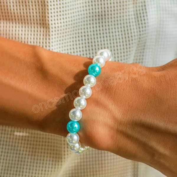 simple imitation pearl beads bracelets for men trendy beaded hand chains on the hand accessories fashion jewelry male gifts, Golden;silver
simple imitation pearl beads bracelets for men trendy beaded hand chains on the hand accessories fashion jewelry male gifts, Golden;silver