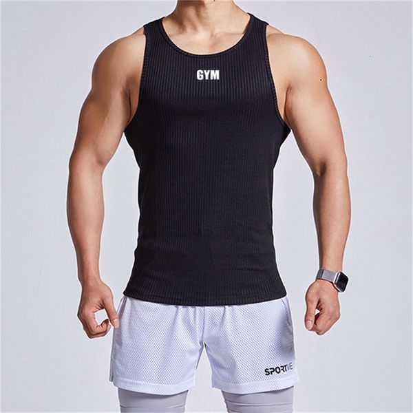 men' tank summer men vest gym tank men fitness sleeveless shirt male exercise sports vest undershirt gyms train clothing 230710, White;black
men' tank summer men vest gym tank men fitness sleeveless shirt male exercise sports vest undershirt gyms train clothing 230710, White;black