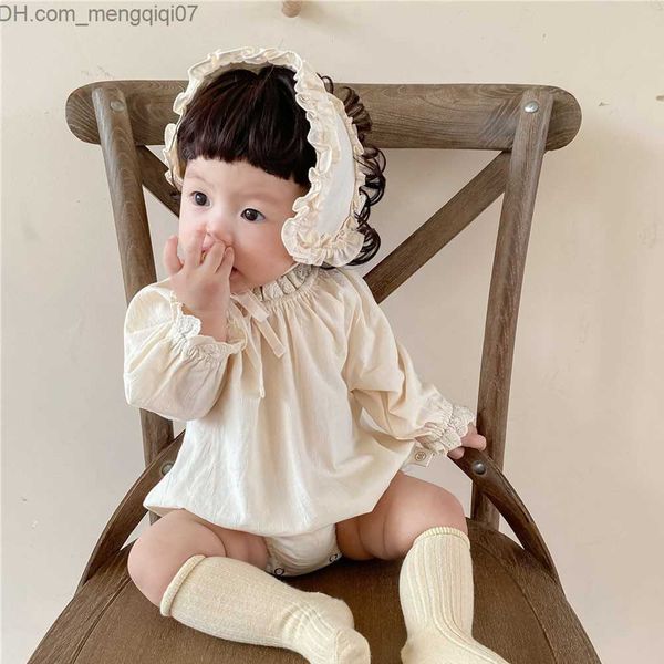 rompers autumn 2023 new born baby girl skin-tight garment solid color girl cotton one-piece baby girl long sleeve one-piece lace headband z2, Blue
rompers autumn 2023 new born baby girl skin-tight garment solid color girl cotton one-piece baby girl long sleeve one-piece lace headband z2, Blue