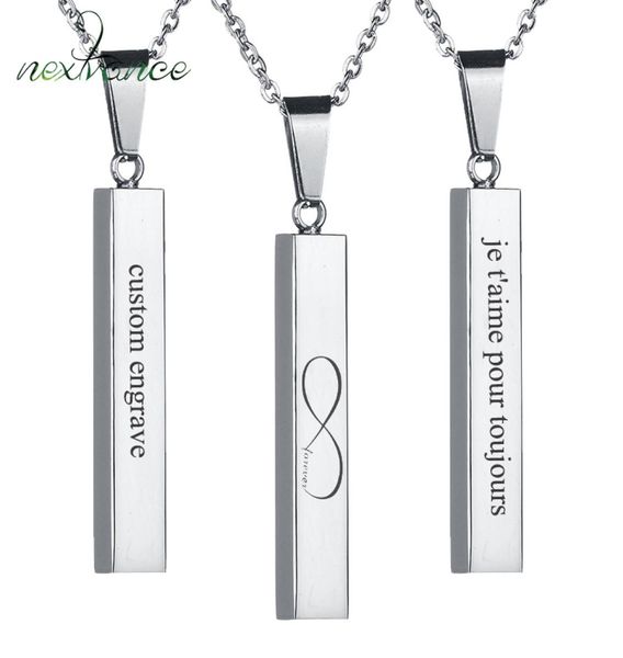 nextvance custom square strip pendant necklace engraved name bar necklace for women men personalized gift geometric jewelry2632955, Silver
nextvance custom square strip pendant necklace engraved name bar necklace for women men personalized gift geometric jewelry2632955, Silver
