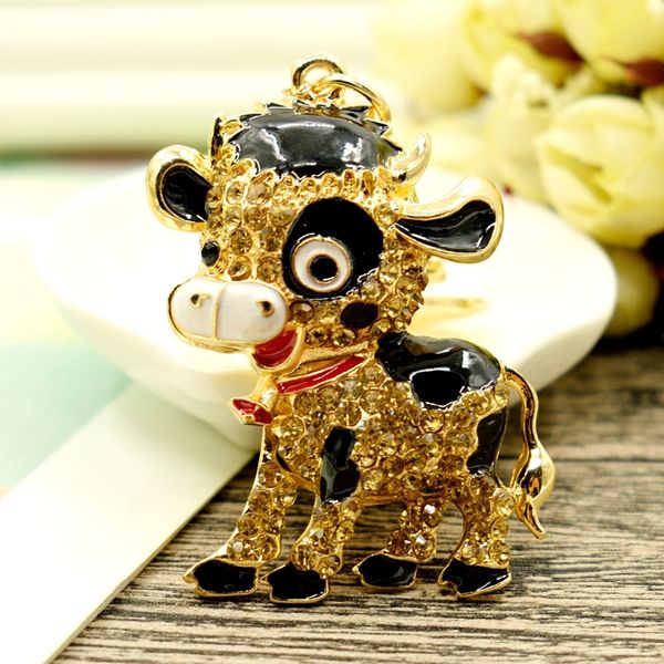 jewelry rhinestone crystal lovely cow keychain keyring for car handbag key holder wholesale, Slivery;golden
jewelry rhinestone crystal lovely cow keychain keyring for car handbag key holder wholesale, Slivery;golden