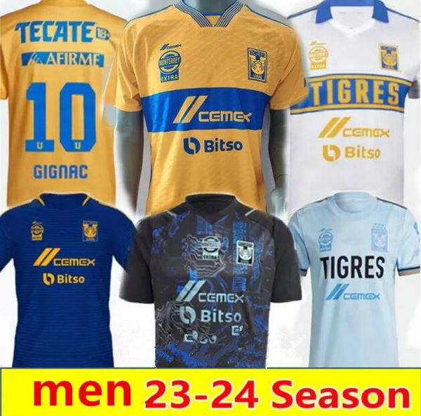 23 gignac tigres uanl soccer jerseys fans player home away 3rd 23 24 mexico liga earth day mx vargas aquino pizarro nicolas f. thauvin footb, Black
23 gignac tigres uanl soccer jerseys fans player home away 3rd 23 24 mexico liga earth day mx vargas aquino pizarro nicolas f. thauvin footb, Black