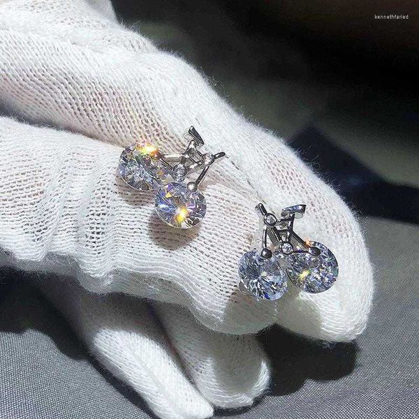 dangle earrings 2023 925 sterling silver bicycle shape zircon fashion jewelry can be used as a gift party accessory for girlfriend
dangle earrings 2023 925 sterling silver bicycle shape zircon fashion jewelry can be used as a gift party accessory for girlfriend