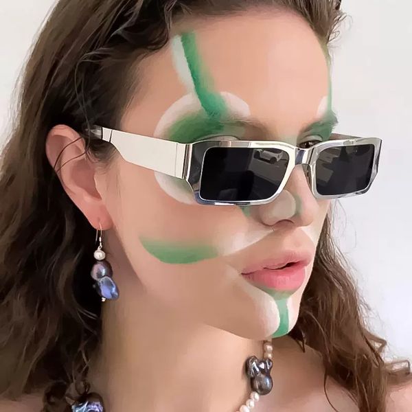 sunglasses street hiphop punk style glasses retro modern small frame square stainless steel metal for men 230707, White;black
sunglasses street hiphop punk style glasses retro modern small frame square stainless steel metal for men 230707, White;black