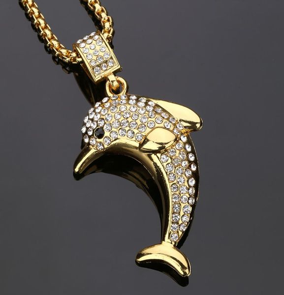 fashion men vacuum dolphin big pendant necklaces studded rhinestone bling hip hop jewelry design 18k gold plated 75cm long chains2615724, Silver
fashion men vacuum dolphin big pendant necklaces studded rhinestone bling hip hop jewelry design 18k gold plated 75cm long chains2615724, Silver