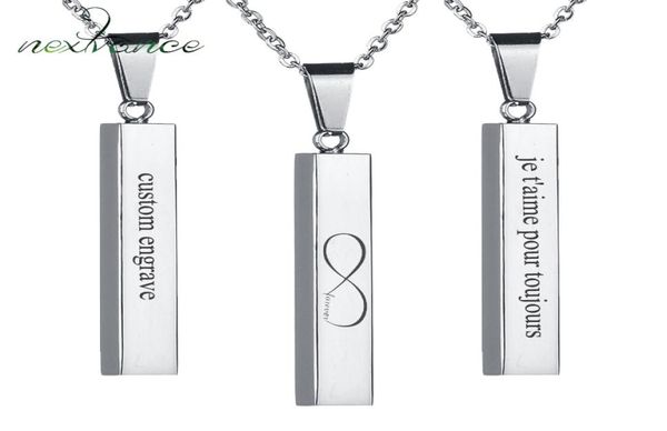 nextvance custom square strip pendant necklace engraved name bar necklace for women men personalized gift geometric jewelry1695947, Silver
nextvance custom square strip pendant necklace engraved name bar necklace for women men personalized gift geometric jewelry1695947, Silver