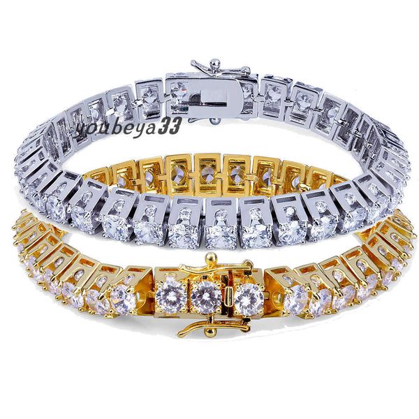 18k gold and white gold plated hip hop big zircon tennis chain bracelet single row trapezoid diamond men's cuban chains rapper jewelry, Golden;silver
18k gold and white gold plated hip hop big zircon tennis chain bracelet single row trapezoid diamond men's cuban chains rapper jewelry, Golden;silver