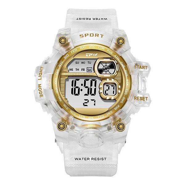 tpw girls couple led digital watch horseshoe button type casual waterproof watch ladies student electronic watch, Slivery;golden
tpw girls couple led digital watch horseshoe button type casual waterproof watch ladies student electronic watch, Slivery;golden