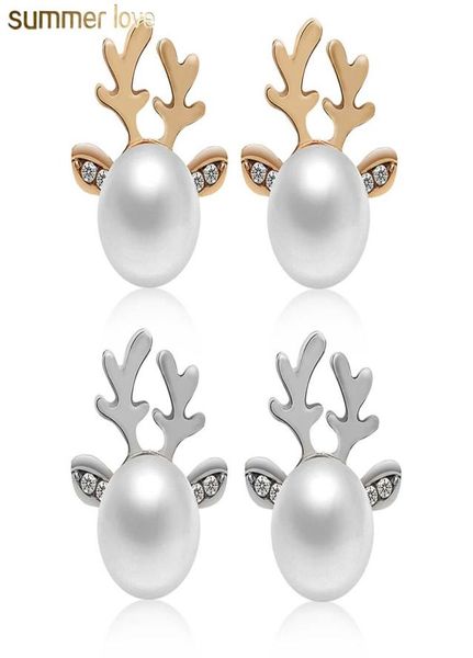 reindeer pearl christmas earrings for kids women rhinestone inlay lovely stud earrings christmas jewelry gift5019587, Golden;silver
reindeer pearl christmas earrings for kids women rhinestone inlay lovely stud earrings christmas jewelry gift5019587, Golden;silver