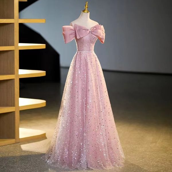 pink prom dresses off shoulder a line lace sequin tulle party maxys long prom gowns elegant evening dresses vestidos de fiesta formal evenin, Black
pink prom dresses off shoulder a line lace sequin tulle party maxys long prom gowns elegant evening dresses vestidos de fiesta formal evenin, Black