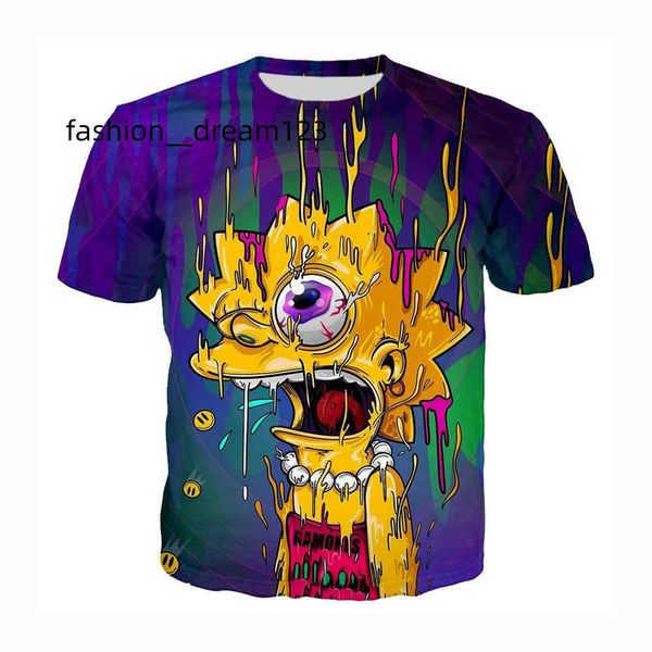 2023 hip hop t shirt men the simpsons 3d digital print anime sublimation t-shirt with fair price, White;black
2023 hip hop t shirt men the simpsons 3d digital print anime sublimation t-shirt with fair price, White;black
