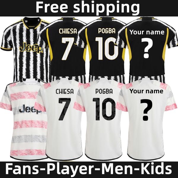 23/24 juves fans player version mens kids football kits sets maglia s home away third away pogba soccer jerseys chiesa vlahovic milik, Black;yellow
23/24 juves fans player version mens kids football kits sets maglia s home away third away pogba soccer jerseys chiesa vlahovic milik, Black;yellow