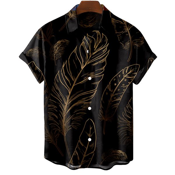men's dress shirts fashion mens hawaiian shirts feather graphic sleeve oversized apparel short casual seaside summer clothing holiday, White;black
men's dress shirts fashion mens hawaiian shirts feather graphic sleeve oversized apparel short casual seaside summer clothing holiday, White;black