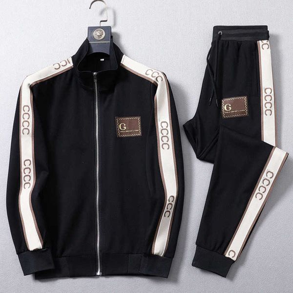 fashion mens tracksuits luxury designer brand jacket trousers two-piece sports suit oversize sweatshirt men sportswear sets, Gray
fashion mens tracksuits luxury designer brand jacket trousers two-piece sports suit oversize sweatshirt men sportswear sets, Gray