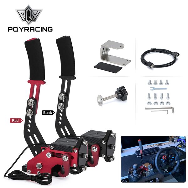 14bit pc usb handbrake for sim auto racing games g25/g27/g29 t500 steel and aluminum adjustable for windows dirt rally pqy-hb03
14bit pc usb handbrake for sim auto racing games g25/g27/g29 t500 steel and aluminum adjustable for windows dirt rally pqy-hb03