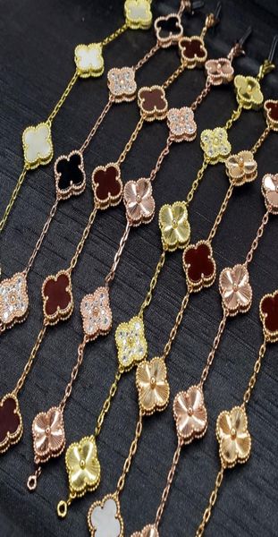 fashion womens designer bracelet chain fourleaf clover cleef 18k gold braceletsfour leaf clover necklace8337035, Black
fashion womens designer bracelet chain fourleaf clover cleef 18k gold braceletsfour leaf clover necklace8337035, Black