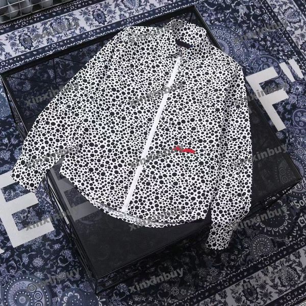xinxinbuy men designer jacket coats 23ss dots letter jacquard long sleeve cotton women white blue xs-2xl, Black;brown
xinxinbuy men designer jacket coats 23ss dots letter jacquard long sleeve cotton women white blue xs-2xl, Black;brown