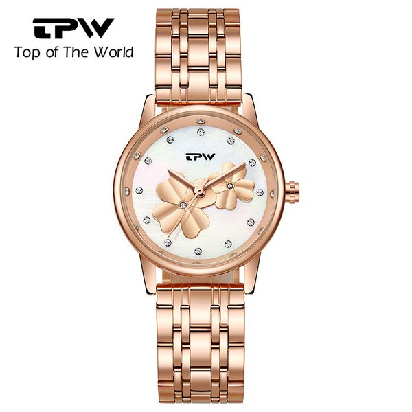 tpw women's watch fashion four-leaf clover waterproof steel belt watch women's watch quartz watch wholesale, Slivery;golden
tpw women's watch fashion four-leaf clover waterproof steel belt watch women's watch quartz watch wholesale, Slivery;golden