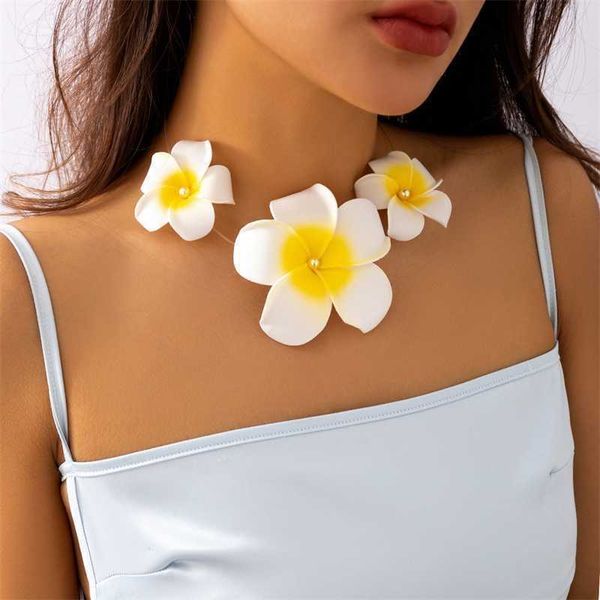 pendant necklaces exaggerated large flower necklace for women trendy charms wedding choker collar on neck accessories 2023 fashion jewelry g, Silver
pendant necklaces exaggerated large flower necklace for women trendy charms wedding choker collar on neck accessories 2023 fashion jewelry g, Silver