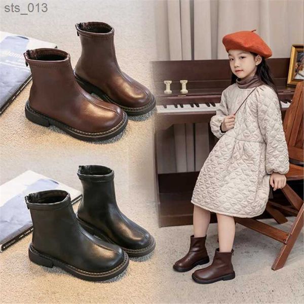 girls' brown leather shoes 2022 autumn girls' high leather boots solid color square head princess shoes children short boots l2305, Black;grey
girls' brown leather shoes 2022 autumn girls' high leather boots solid color square head princess shoes children short boots l2305, Black;grey