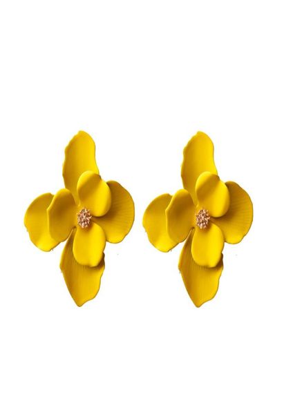 europe and the united states fashion big sweet flower studs female accessories trendsetters network red baita korean earrings3447681, Silver
europe and the united states fashion big sweet flower studs female accessories trendsetters network red baita korean earrings3447681, Silver