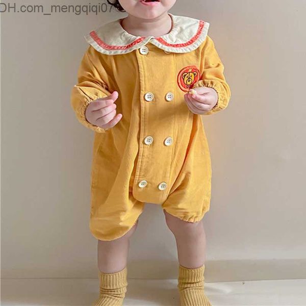 rompers milancel baby jumpsuit newborn girl jumpsuit bear embroidered salior collar baby clothing z230710, Blue
rompers milancel baby jumpsuit newborn girl jumpsuit bear embroidered salior collar baby clothing z230710, Blue