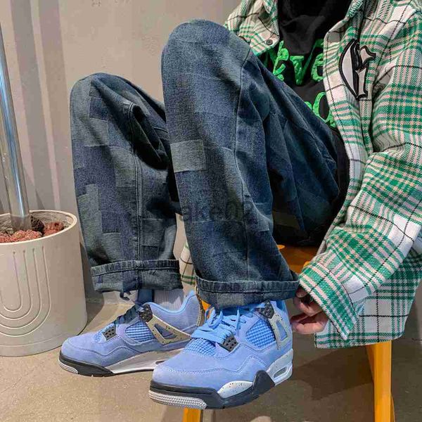 men's jeans 2021 men's baggy homme cargo pocket lattice jeans blue casual pants loose classic straight pants biker denim trousers
men's jeans 2021 men's baggy homme cargo pocket lattice jeans blue casual pants loose classic straight pants biker denim trousers