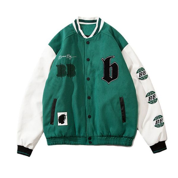 mens jackets men women spring baseball jacket letter embroidery oversize varsity coat vintage american brand streetwear hoodies 230710, Black;brown
mens jackets men women spring baseball jacket letter embroidery oversize varsity coat vintage american brand streetwear hoodies 230710, Black;brown