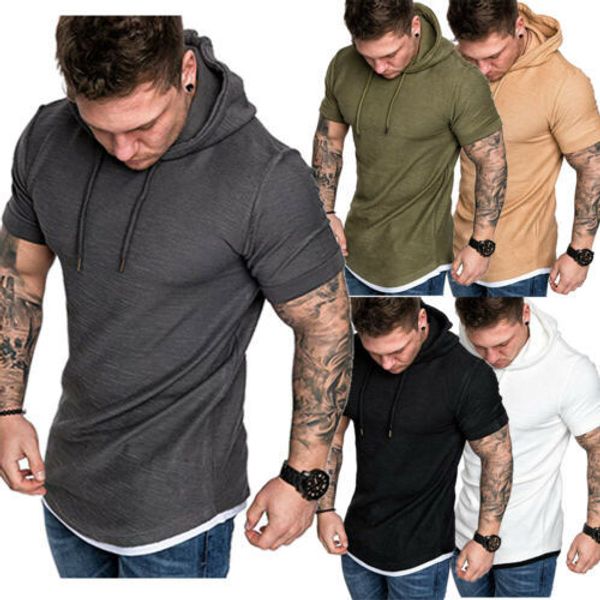 men's hoodies sweatshirts men stylish short sleeve tee shirts casual hooded hoodie summer shirt 230707, Black
men's hoodies sweatshirts men stylish short sleeve tee shirts casual hooded hoodie summer shirt 230707, Black