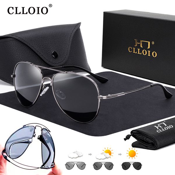 sunglasses clloio alloy polarized men women fashion pochromic sun glasses chameleon anti driving de sol 230707, White;black
sunglasses clloio alloy polarized men women fashion pochromic sun glasses chameleon anti driving de sol 230707, White;black