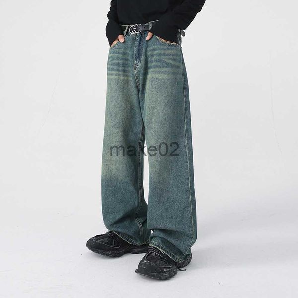 men's jeans men and women jeans vintage color wide leg pants straight version loose straight casual retro jeans fashion trousers x0710, Blue
men's jeans men and women jeans vintage color wide leg pants straight version loose straight casual retro jeans fashion trousers x0710, Blue