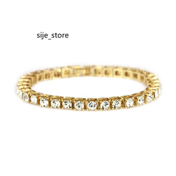 new hip hop single row diamond bracelet men's fashion sense hand jewelry, Black
new hip hop single row diamond bracelet men's fashion sense hand jewelry, Black