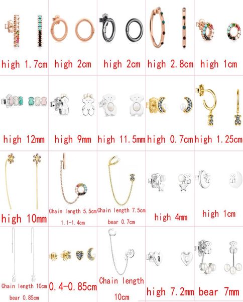 2021 new style 100 925 sterling silver bear fashion classic exquisite ladies earrings pierced jewelry manufacturer direct s8926382, Golden;silver
2021 new style 100 925 sterling silver bear fashion classic exquisite ladies earrings pierced jewelry manufacturer direct s8926382, Golden;silver