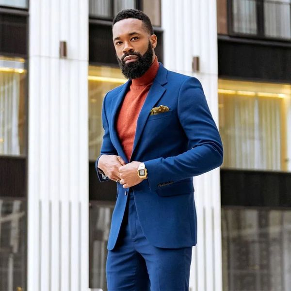 royal blue slim fit mens suits notched lapel male tuxedos for wedding blazers two pieces groom wear back vent prom jackets pants, Black;gray
royal blue slim fit mens suits notched lapel male tuxedos for wedding blazers two pieces groom wear back vent prom jackets pants, Black;gray
