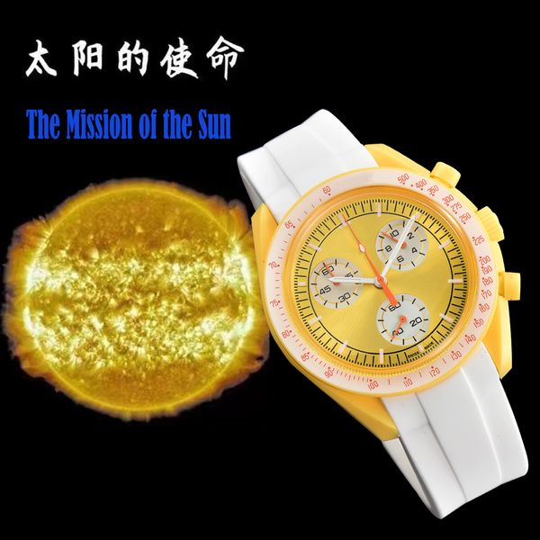 men's watch designer fashion casual twelve planet quartz watch multifunctional waterproof sports luxury watches, Slivery;brown
men's watch designer fashion casual twelve planet quartz watch multifunctional waterproof sports luxury watches, Slivery;brown