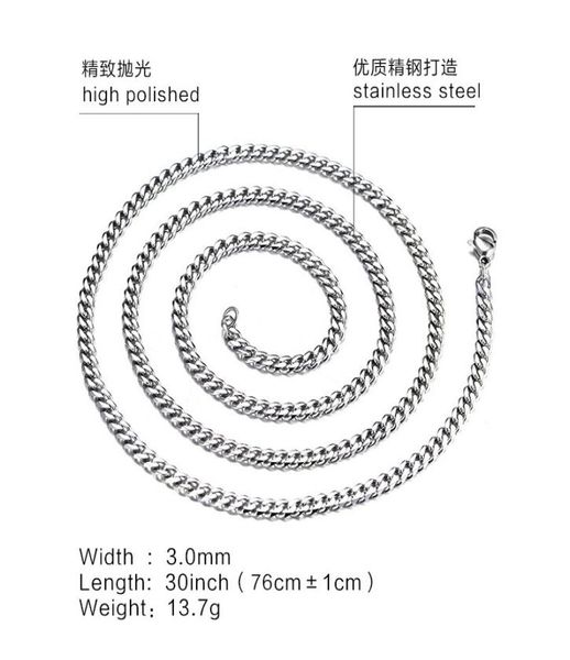 light luxury european and american fashion mens and womens cuban link chain titanium steel necklace fashion chain stainless steel 6790132, Black
light luxury european and american fashion mens and womens cuban link chain titanium steel necklace fashion chain stainless steel 6790132, Black