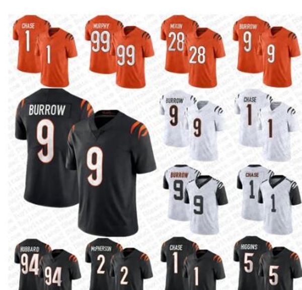 9 joe burrow mixon jersey football jamarr chase tee higgins tyler boyd hayden hurst jerseys cincinnati bengales evan mcpherson trey hendrick, White
9 joe burrow mixon jersey football jamarr chase tee higgins tyler boyd hayden hurst jerseys cincinnati bengales evan mcpherson trey hendrick, White