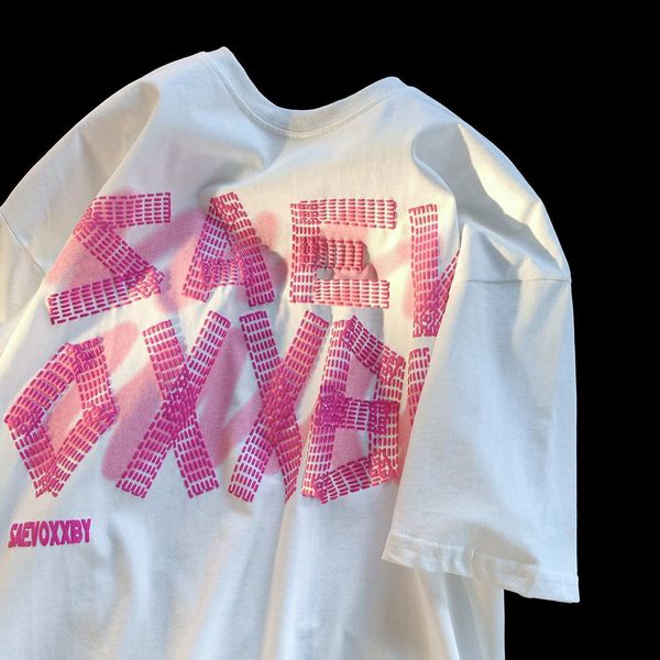 mens tshirts american foam summer dopamine tshirt men and women brand loose couple models retro harajuku style halfsleeved 230707, White;black
mens tshirts american foam summer dopamine tshirt men and women brand loose couple models retro harajuku style halfsleeved 230707, White;black